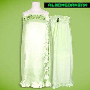 여성 골프 가운 샤워 가운 실크 목욕가운 배스로브 마사지가운