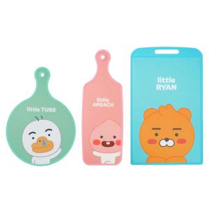 카카오프렌즈 스탠다드 서빙도마 3종세트 거치대 포함 스텐다드 캐릭터 패들도마 (0423)