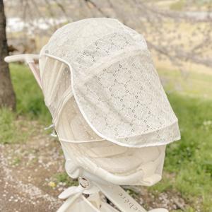 유모차모기장 유모차가리개 햇빛가리개 레이스 커버