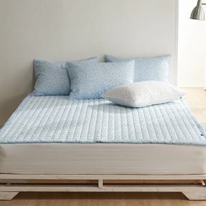 앨리스 사각누빔 시어서커 여름 침대패드 베개커버세트+베개솜 2size 3colors