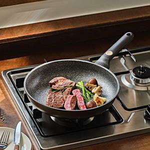 셰프토프 글램 인덕션 프라이팬 28cm 브라운