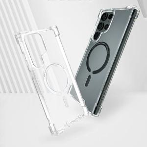 클리어 스틸 맥세이프 케이스 아이폰15 14 13 프로 맥스 플러스