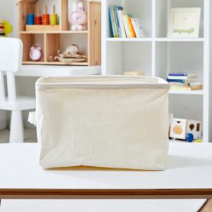 넣고빼기 편리한 손잡이 옷장정리함 M 오트밀 37x26x25cm