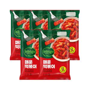 비비고 스파이시 떡볶이 360g*5개