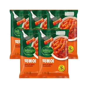 비비고 오리지널 떡볶이 360g*5개