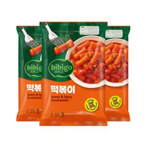 비비고 오리지널 떡볶이 360g*3개