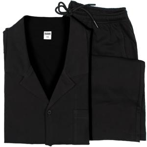 잠옷 파자마 S-3XL 면 홈웨어 라운지웨어 반발 반바지 여름 실내복 투피스 세트