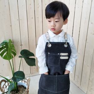 아동용 캔버스 프리미엄 앞치마
