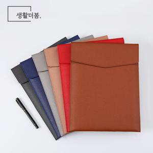 A4파일 세로형 태블릿 북파우치 가죽 서류가방