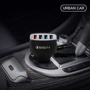 차량용품 USB 4구 고속충전기 BK352