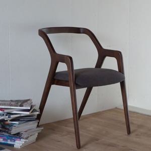 쿠시 체어 원목 식탁 카페 의자