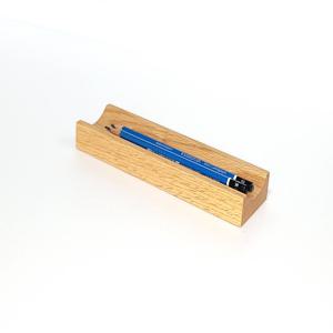 원목 펜 트레이 오크 월넛 우드 펜접시 거치대 펜홀더 받침대