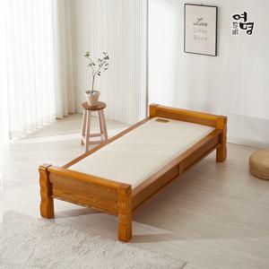 황토볼 컴팩트 목침/팔걸이 아이보리 평상 소파 카우치