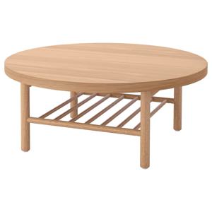 리스테르뷔 커피테이블 거실 90cm 참나무무늬목