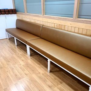 fs 공간장의자 4인용쇼파 대기용장의자 작은쇼파