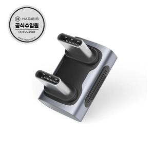 USB4 썬더볼트 240W 40Gbps 고속충전 더블U자형 C타입젠더 TGM06