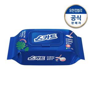 트리플액션 막대걸레용 물청소포 대형 15매