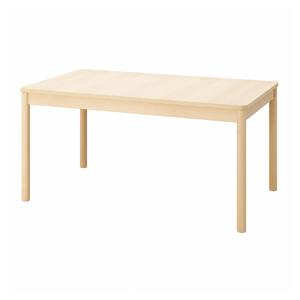 뢴닝에 확장형테이블 식탁 155/210x90x75cm 자작나무