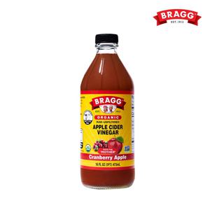 브래그 유기농 사과 식초 크랜베리 애플 473ml 1개입 애플사이다비니거 애사비