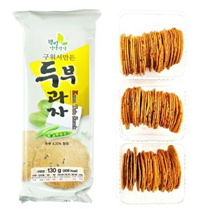 구워서 만든 두부과자 구운 국산 수제 두부 간식 130g