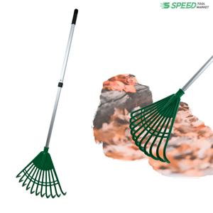 PVC 갈퀴 소+접이식 자루 갈꾸리 낙엽 P갈퀴