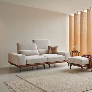 빛들 3인용 테베레 패브릭 원목 업다운 무빙소파