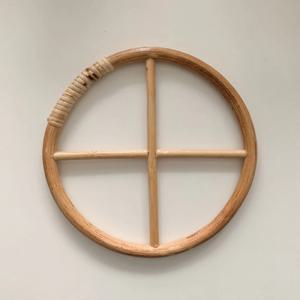 모빌 썬캐쳐 만들기 우드링 등나무 프레임 부자재 재료