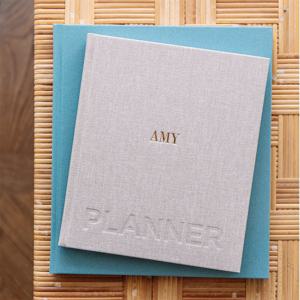 [예약판매] WEEKLY UNDATED PLANNER, SAND BROWN