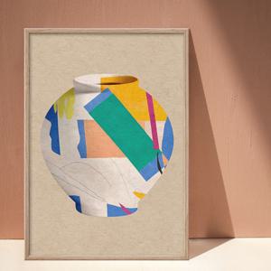 1+1 명화품은 달항아리 28종 - 8. 마티스 B