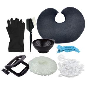 프리미엄 셀프염색도구 셋트 8종 (컬러랜덤발송)