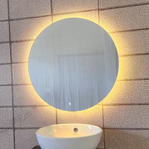 5색 원형 400-900 엠비언트 LED 조명거울 욕실 세면대 화장대거울 벽 인테리어