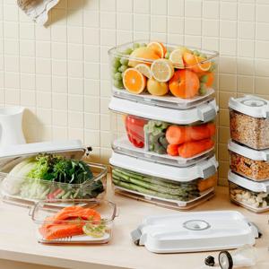진공 밀폐용기 (풀세트) 젖병용 소재 열탕소독 전자레인지 식품보관