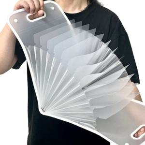 1+1 아코디언 포켓 파일 A4 클리어 화일철 서류 악보 화일 파우치 홀더 정리 케이스