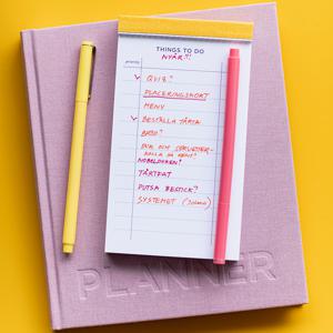 [예약판매] TO-DO LIST 90 X 158 mm, SUN YELLOW