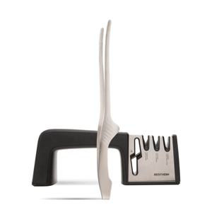 마스터 스테인리스 조리도구 2종 세트, 핀셋집게+칼갈이/가위갈이