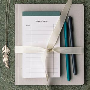 [예약판매] TO-DO LIST 90 X 158 mm, DUSTY GREEN