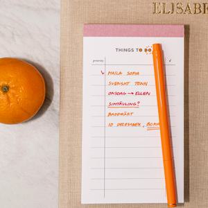 TO-DO LIST 90 X 158 mm, DUSTY PINK