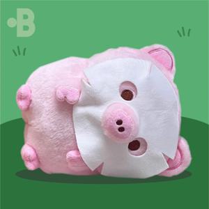 귀여운 마스크팩 돼지 인형 키링 선물 차 열쇠고리 백꾸미기 가방장식 첫차 구매 선물