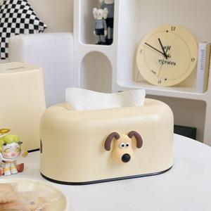 멍멍이 입체 스티커 증정! 감성 라운드 캡슐 각티슈 팝업티슈 휴지케이스