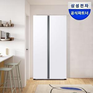 혜택가109만원대 양문형 냉장고 2도어 852L RS84DG5002WW 스노우화이트