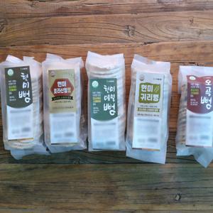 국내산 곡물로 만든 현미/현미메밀/오곡/현미귀리/현미호라산밀 뻥튀기 90g 10봉