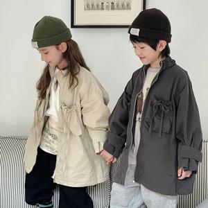 스트링 포켓 야상 자켓 R12300