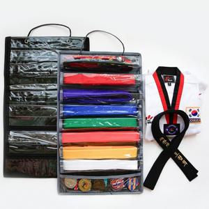 태권도띠정리함 벽걸이 보관 진열 걸이 태권도 띠 보관함 합기도 주짓수 진열대 띠보관함