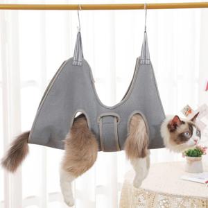 펫 셀프 미용 해먹 3세대 강아지 고양이 털정리 발톱손질 미용대