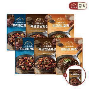 짜장&마파두부 180g*6개 골라담기 +짜장 1개 증정