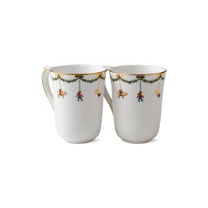 [해외] 1017449 스타 플루티드 크리스마스 Mug 2pc