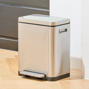 디큐브 20L 무소음 페달 휴지통 화장실 주방 인테리어 종량제 호환