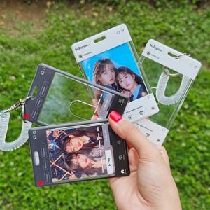 포토카드 PVC 홀더 케이스 키링 포카 인스 넷플 투명 액자 아크릴 증사 탑로더 카드케이스