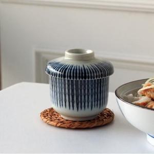 깔끔한 쿠모로 푸딩 계란찜 일식 이자카야 오마카세 차완무시 뚜껑 볼 세트 도자기 찜