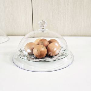 투명 아크릴 원형 음식덮개 푸드커버 음식뚜껑-중